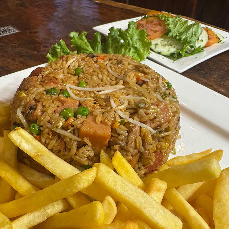 Arroz combinación