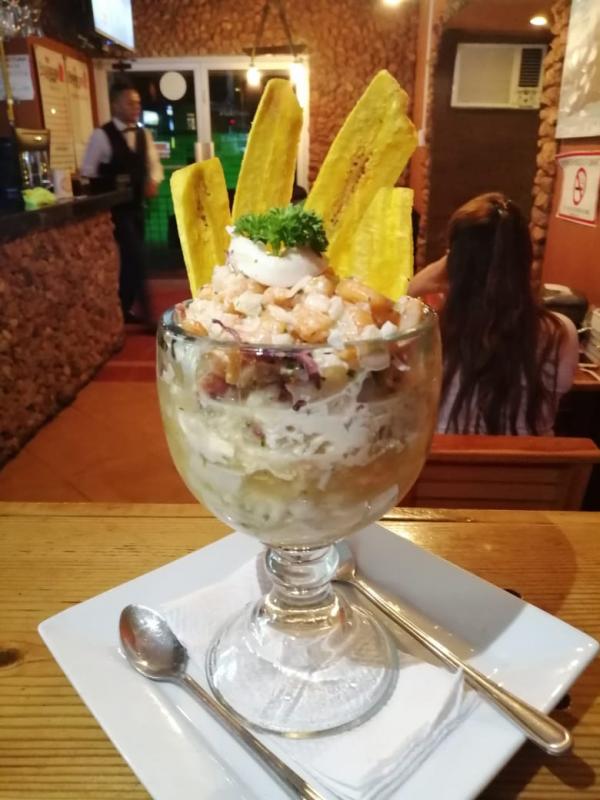 Ceviche tres tonos
