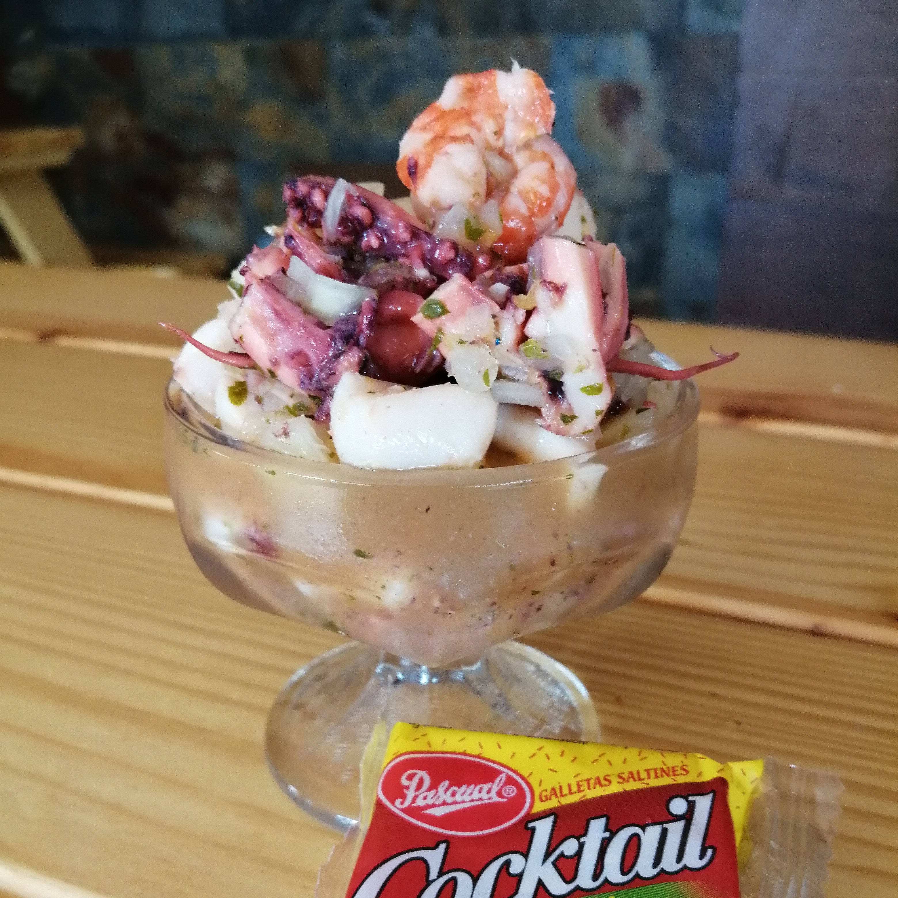 Ceviche de combinación 