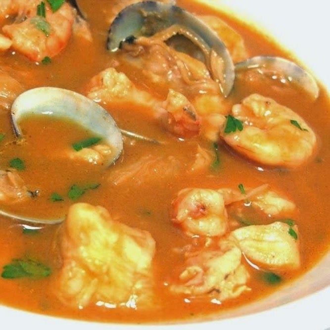 Sopa de mariscos 