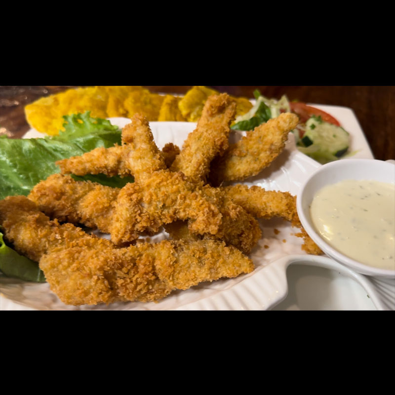 Martes deditos de pescado